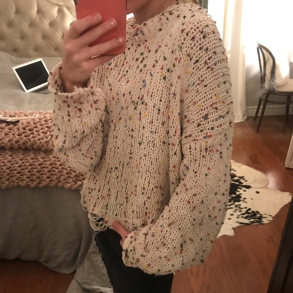 Confetti sweater